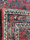 Skinny Antique Persian Runner / 2'9 x 7'2 Sarouk Runner #4419