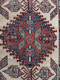 Vintage Persian Runner / Camel Hair Persian Runner 3'6 x 11'8 Rug #4421