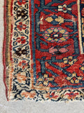 Long Persian Antique Rug Runner / 3'6 x 15'1 Antique Bidjar Runner #4422
