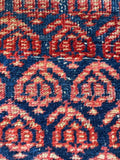 Long Persian Antique Rug Runner / 3'6 x 15'1 Antique Bidjar Runner #4422