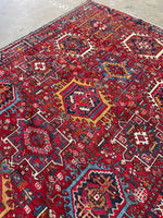 5'8 x 10'10 Vintage Persian Rug #2904