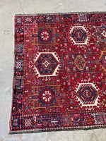 5'8 x 10'10 Vintage Persian Rug #2904