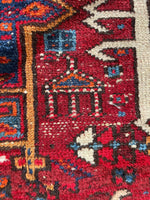 5'8 x 10'10 Vintage Persian Rug #2904