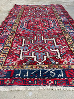 2'9 x 4' Vintage Persian Scatter Rug #2905