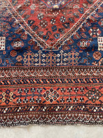 7'3 x 10'2 Antique Persian Shiraz Rug #2908