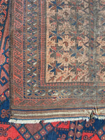 Antique Baluch Prayer Rug 
