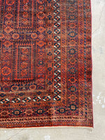 6'7 x 10'7 Antique Baluch Rug #2909