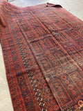 6'7 x 10'7 Antique Baluch Rug #2909