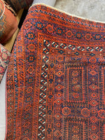 6'7 x 10'7 Antique Baluch Rug #2909