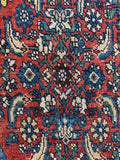 Palatial Antique Oversize Persian Rug / 9'5 x 14'4 Bidjar Rug #4424