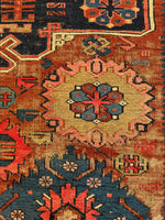 6x9 Flat Weave Soumak / 6x9 Vintage Rug #3584