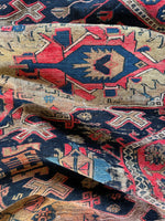 6x9 Flat Weave Soumak / 6x9 Vintage Rug #3584