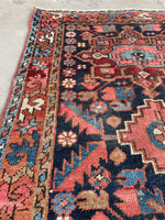 2'9 x 4'2 Antique Persian Gharajeh Rug #2914