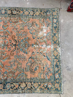 5' x 6'7 Antique Persian Lilihan Rug #2915
