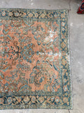 5' x 6'7 Antique Persian Lilihan Rug #2915