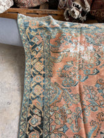 5' x 6'7 Antique Persian Lilihan Rug #2915