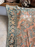 5' x 6'7 Antique Persian Lilihan Rug #2915