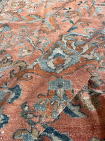 5' x 6'7 Antique Persian Lilihan Rug #2915