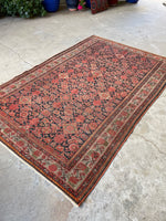 4'3 x 6'6 Antique Persian Malayer Rug #2916