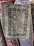 2x2 Neutral Antique Scatter Mat #4427