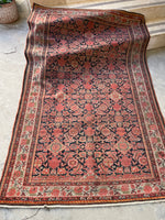 4'3 x 6'6 Antique Persian Malayer Rug #2916