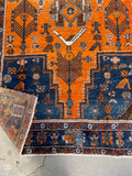 5'2 x 6'5 Vintage Persian Afshar Rug #2919