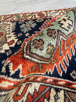 Skinny Vintage Rug Runner / 2’6 x 13'9 Skinny Vintage Runner #3899