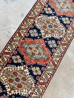 Skinny Vintage Rug Runner / 2’6 x 13'9 Skinny Vintage Runner #3899