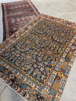 4'2 x 6'3 Antique Persian Afshar Rug #2924