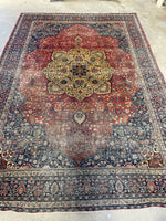 8'4 x 12'9 Antique Persian Ferahan Sarouk Rug #2928