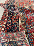 4'3 x 6'2 Antique Persian Heriz Rug #2930