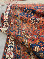 5x6 Antique Persian Rug #2931