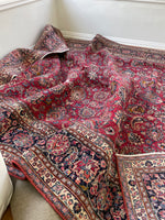 10x13 Fuschia Pink Persian Rug #3322