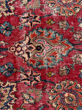 10x13 Fuschia Pink Persian Rug #3322