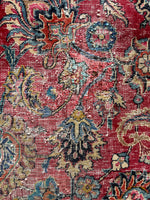 10x13 Fuschia Pink Persian Rug #3322