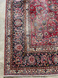 10x13 Fuschia Pink Persian Rug #3322