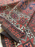 2'10 x 5'5 Antique Baluch Rug #3079/ 3x5 Vintage Rug