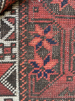 2'10 x 5'5 Antique Baluch Rug #3079 / 3x5 Vintage Rug