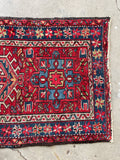 2'3 x 3'10 Antique Gharejeh / Karaja Rug #3084-A / Small Vintage Rug