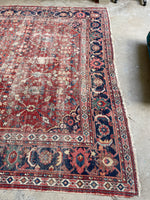 9x12 Antique Persian Mahal Rug #2852C