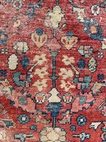 9x12 Antique Persian Mahal Rug #2852C