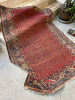 4x6 Antique Persian Rug #918