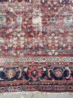 9x12 Antique Persian Mahal Rug #2852C