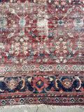 9x12 Antique Persian Mahal Rug #2852C