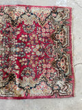 3x5 Vintage Kerman Persian Rug #613