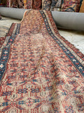 3x10 Worn Vintage Persian Runner