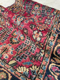 Small Wool Rug / 2x3 Persian Dargazine Rug #2680