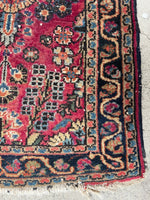 Small Wool Rug / 2x3 Persian Dargazine Rug #2680