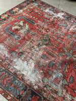 pink antique rug