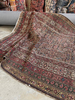 5x10 Worn Persian Rug 